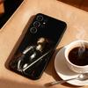F-Female K-Knight Phone Case For Samsung S26,S25,24,23,22,30,21,10,9,Ultra,Plus,Lite,Black Soft Case