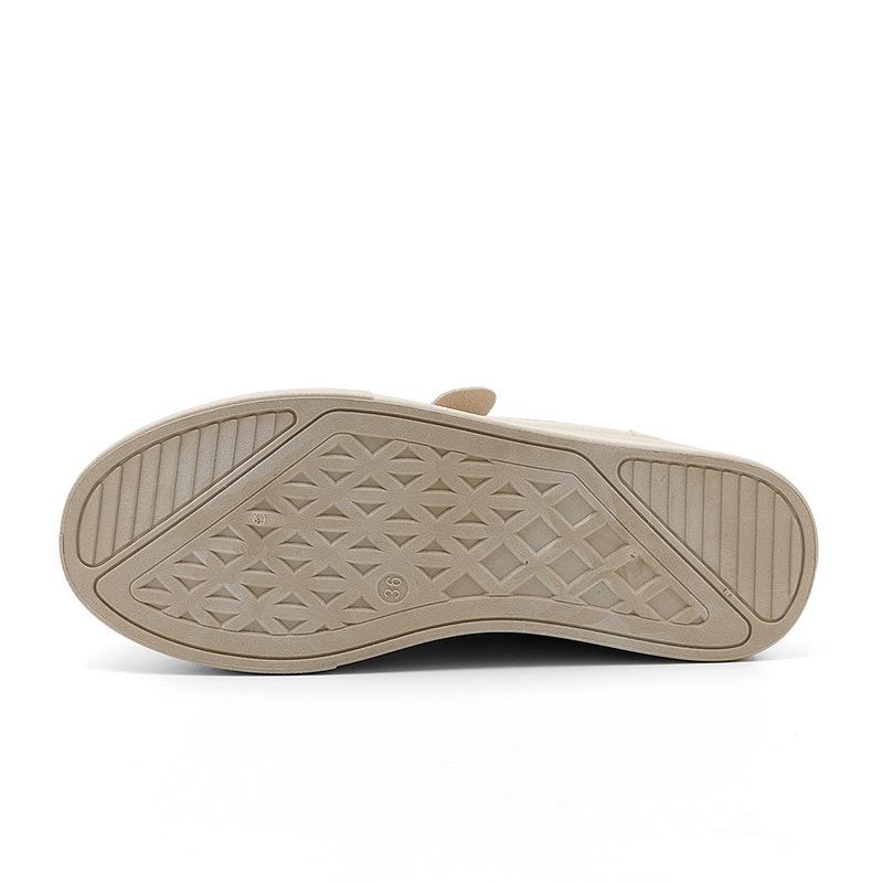ZY spring new inner height increase casual shoes leather muffin bottom