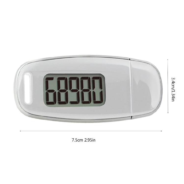 Walking 3D Pedometer Outdoor Small Digital Pedometer Accurate Fitness Trackers USB Rechargeable Accurate Step Counter