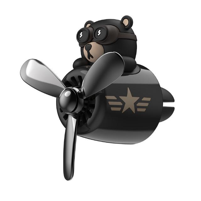 Car Air Freshener Creative Animal Pilot Car Air Vent Clip Perfume Diffuser Center Console Decoration Auto Accessories