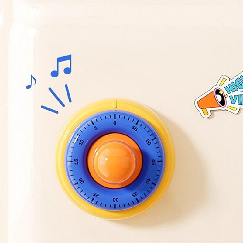 Visual Timer For Kids With Magnet, Quiet 60 Minute Countdown Timer,For Homework, Reading, Study Time, Kitchen & Small Spaces