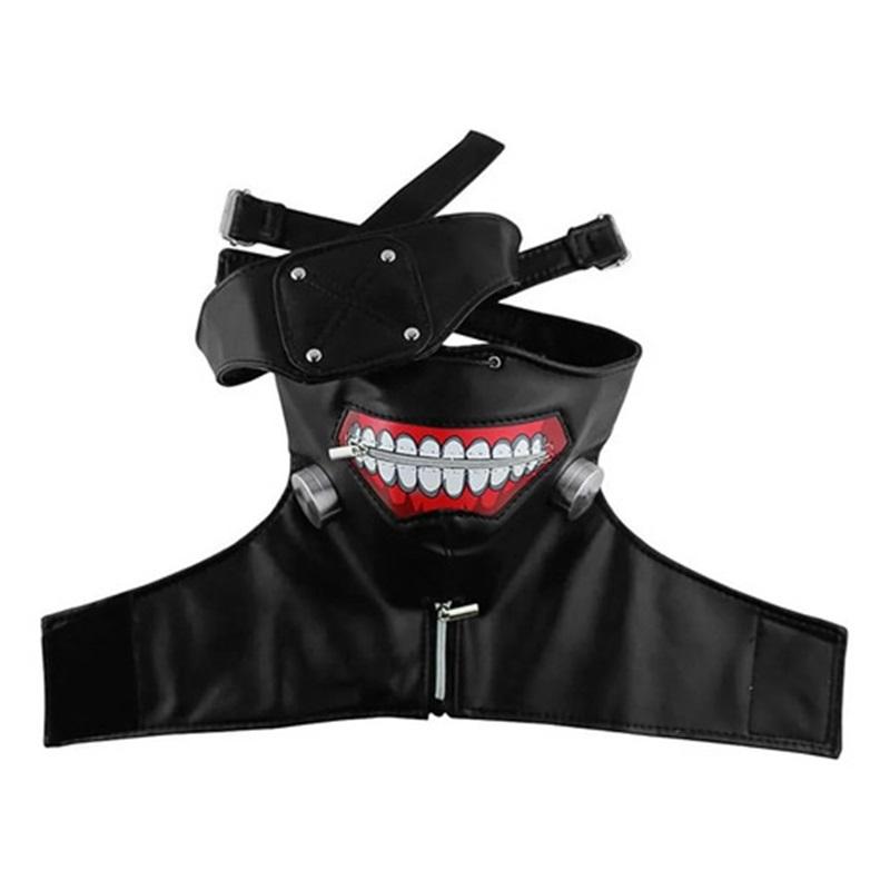 3d Mask Ghoul Halloween Props Cosplay Mouth Mask Kaneki Ken