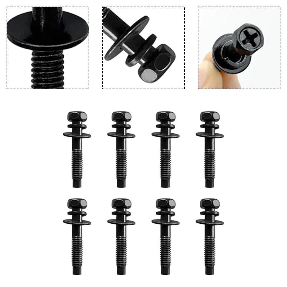 Honda Civic CRV Engine Air Filter Bolt Hexagonal Screw 90091-RAA-A00 (Black)
