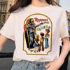 Lets Summon Demons Aesthetics T Shirt Unisex Summer Casual Harajuku Cartoon Print Satan Short Sleeve Tops Camiseta Streetwear