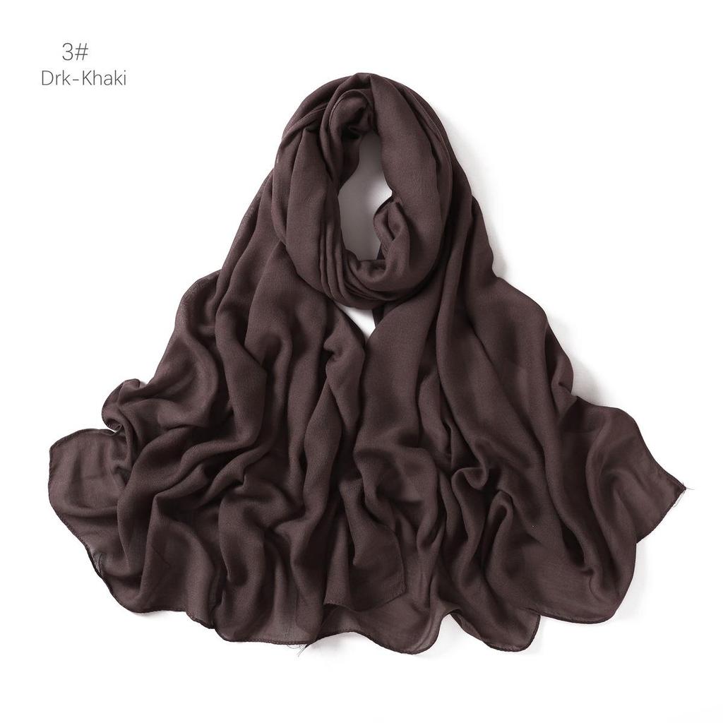 "High-Quality Modal Rayon Women's Shawl: Thin, Breathable, Cotton-Linen Blend Scarf"