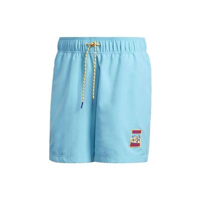 Originals Kleeblatt-Logo Lässige Sportliche Atmungsaktive Shorts Herren Unterteile Hell-Aqua-Blau GP1124