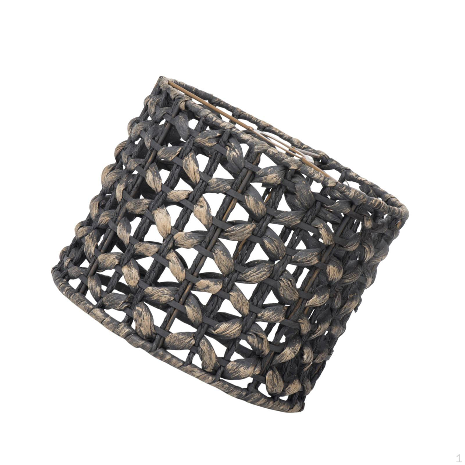 

Абажур ручной работы в стиле бохо, подвесной светильник для фермерского дома чёрный