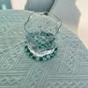 Heat Insulation Checkerboard Acrylic Coaster Waterproof Simple Bowl Pad Retro Cup Mat  Home