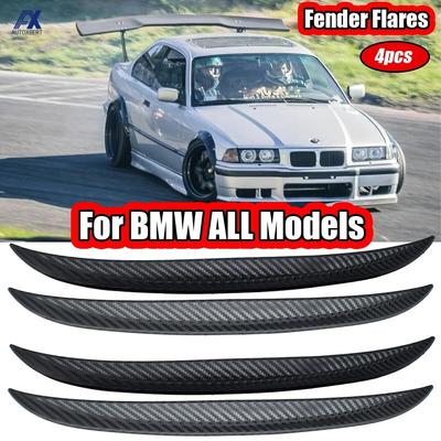 Fender Flares Mut Flap Arch Wheel Ögonbryn Läppar Strips klistermärke Trim För BMW E46 E36 E39 E60 F10 3 Z4 Z3 Spoiler Kit tillbehör