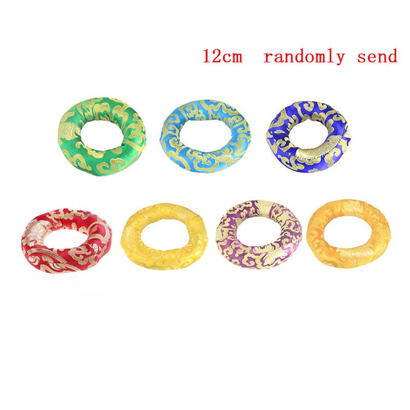 Tibetan Singing Bowl Mat Himalayan Hammered Chakra Meditation Religion Belief