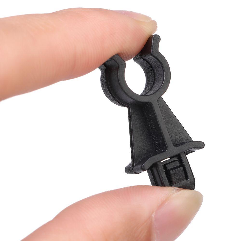 10ks Odolný držák autodílů 65722EB300 Spona na podpěru kapoty Kapota Svorka tyče Černý držák