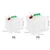 Outdoor Collapsible Water Container Portable Water Carrier Foldable Water Storage Jug for Outdoor Camping Hiking