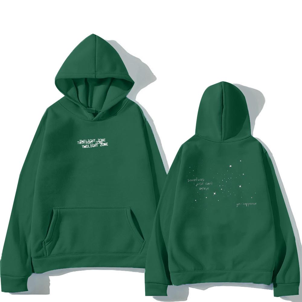 Ariana Grande Twilight Zone Constellation Hoodie Men Women Hip Hop Casual Clothes Unisex Fashion Sweatshirts Y2K Hoody