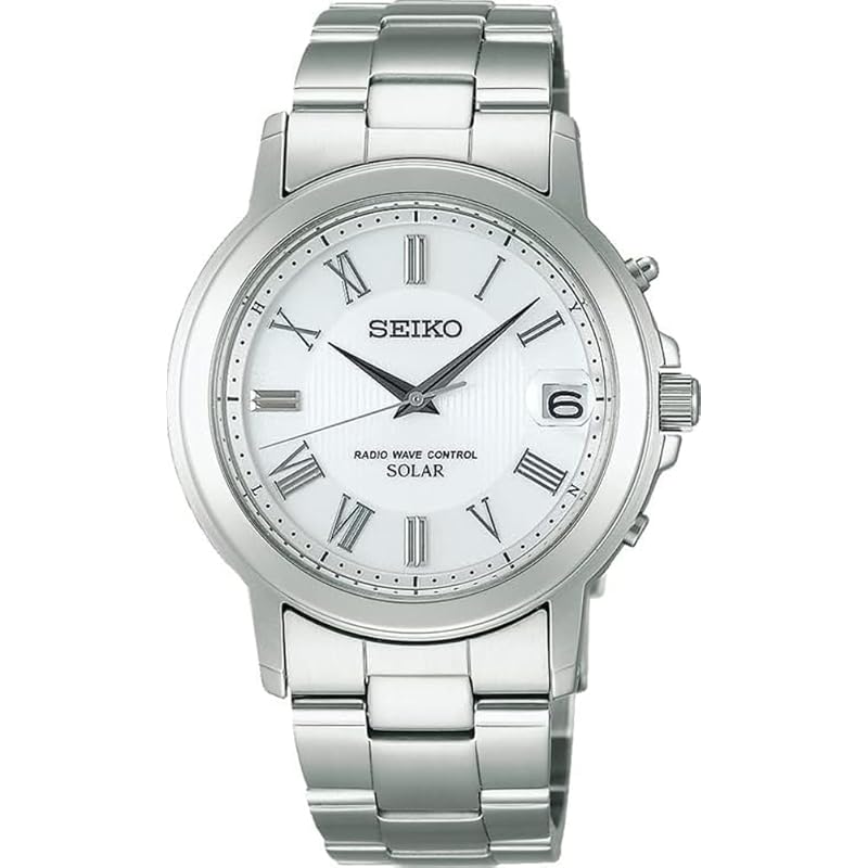 

[Seiko Watch] Seiko Selection Men s Solar Radio-Controlled Watch SBTM189