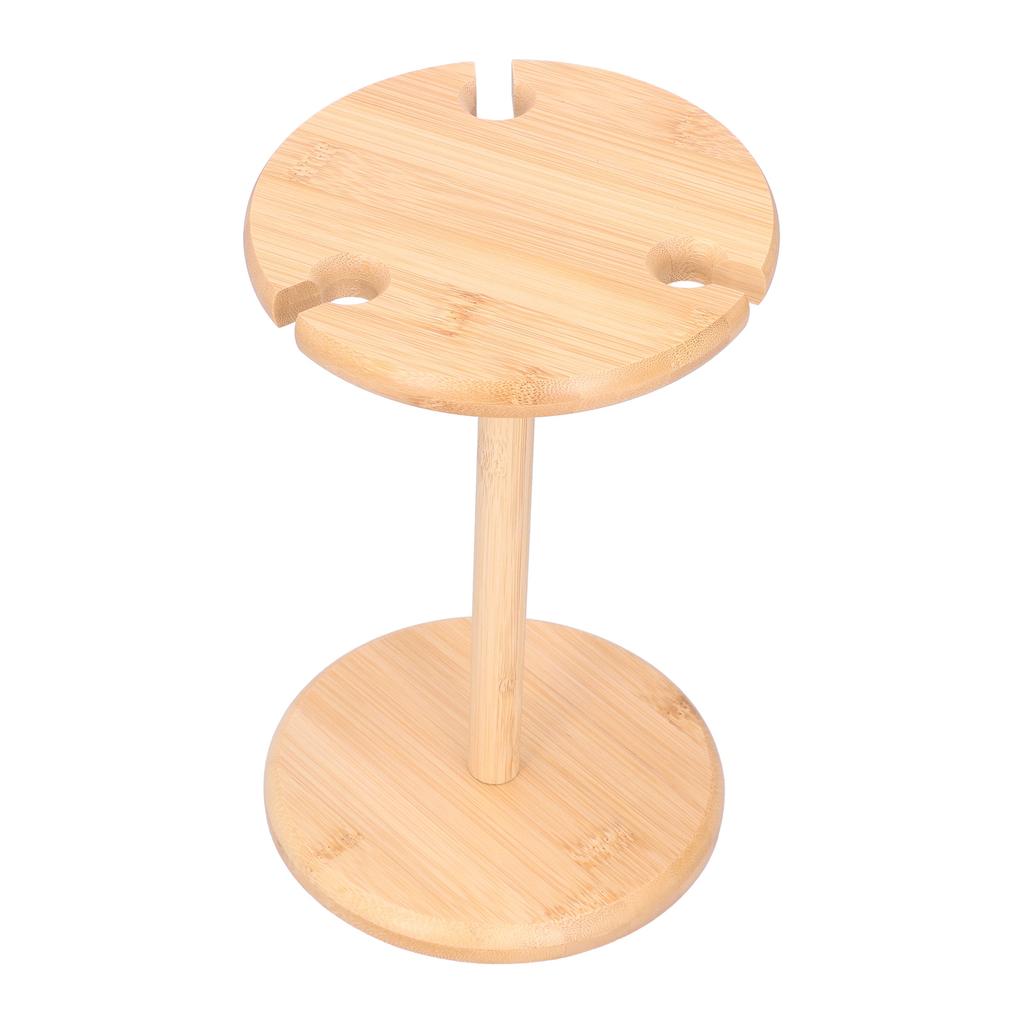 Weinglas Tassenhalter Bambusholz Kelch Weinglas Hängendes Abtropfgestell für Zuhause Küche