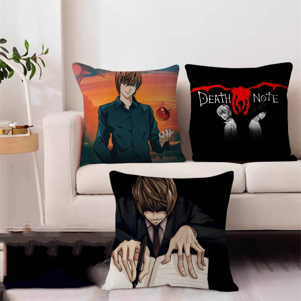 D-Döden N-Anteckningsbok Aanime Kuddfodral Soffkuddfodral Hem Rumsdekoration Barnpresent