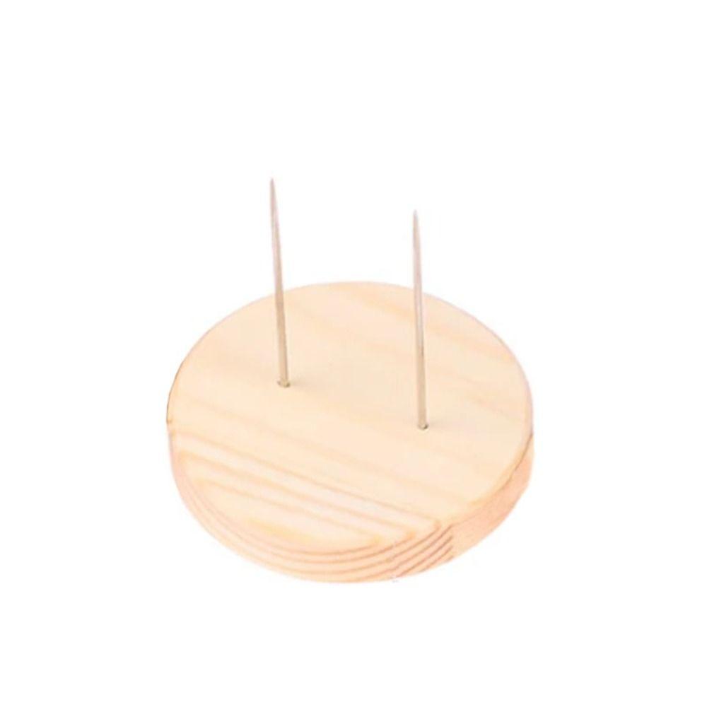Round Crochet Doll Base Wooden Display Base DIY Tool Display Rack  Doll Display