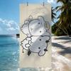 Cartoon G-Ganadi Dog Cat Towel Quick Drying Beach Towels Are Suitable For Swimming Pools Camping Yoga And The Gym