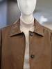 On&On Collar Neck Midi Leather Jacket NJL5WM903