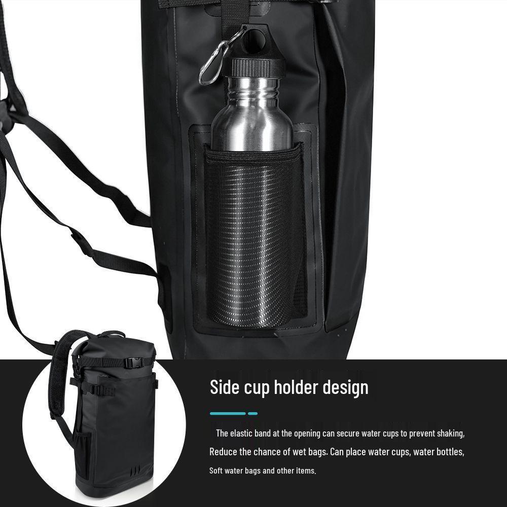 Waterproof Backpack for Outdoor Rafting, Trekking, and Diving - Large Capacity Mountaineering Bag