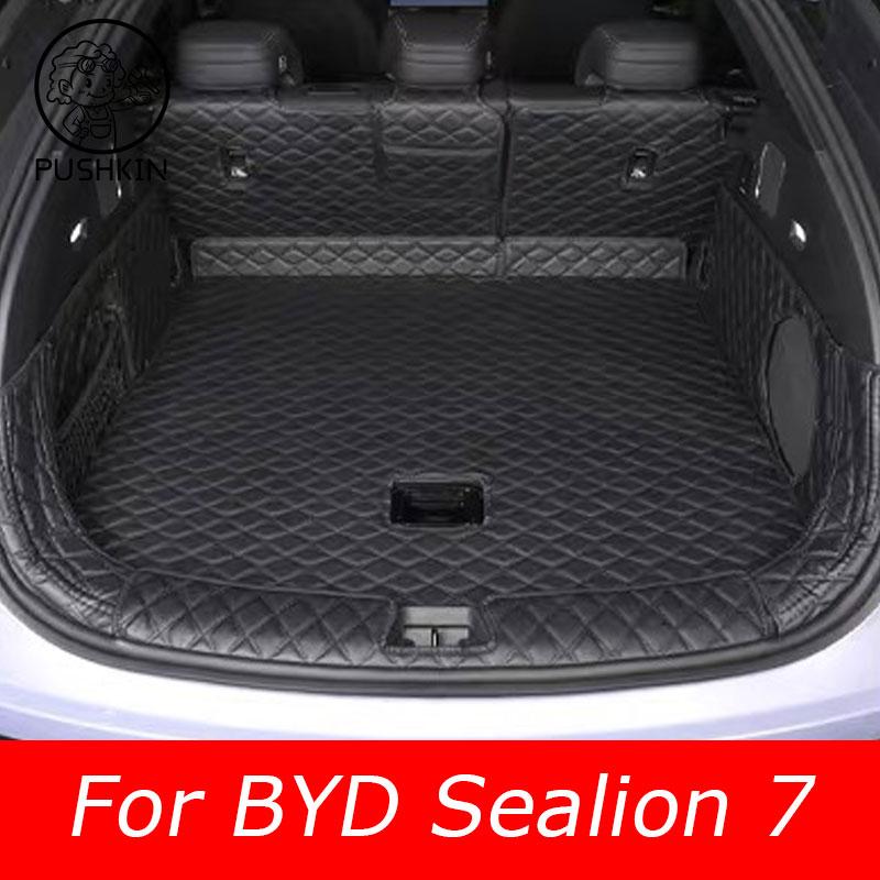 Car Cargo Liner For BYD Sealion 7 07 EV 2026 2025 2024 Water Proof Protection Coffre Voiture Car Trunk Mats Accessories