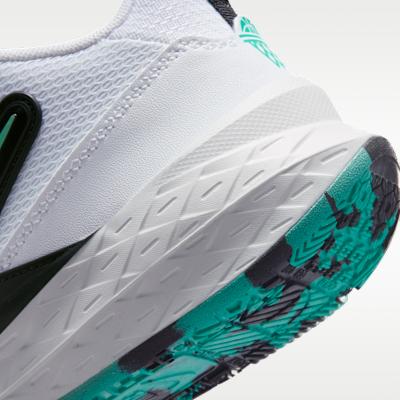 Kids' Sneakers Nike Team Hustle D 12 White Black Emerald Topaz Gold (GS) White/Black/Clear Emerald/Topaz Gold