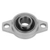 KFL004 Miniature Zinc Aluminum Alloy Mounted Bearing Pillow Block Flange Rhombic Bearing