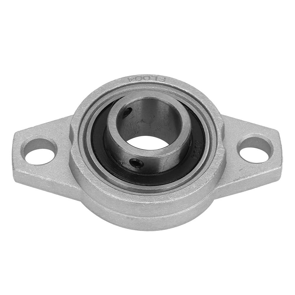 KFL004 Miniature Zinc Aluminum Alloy Mounted Bearing Pillow Block Flange Rhombic Bearing