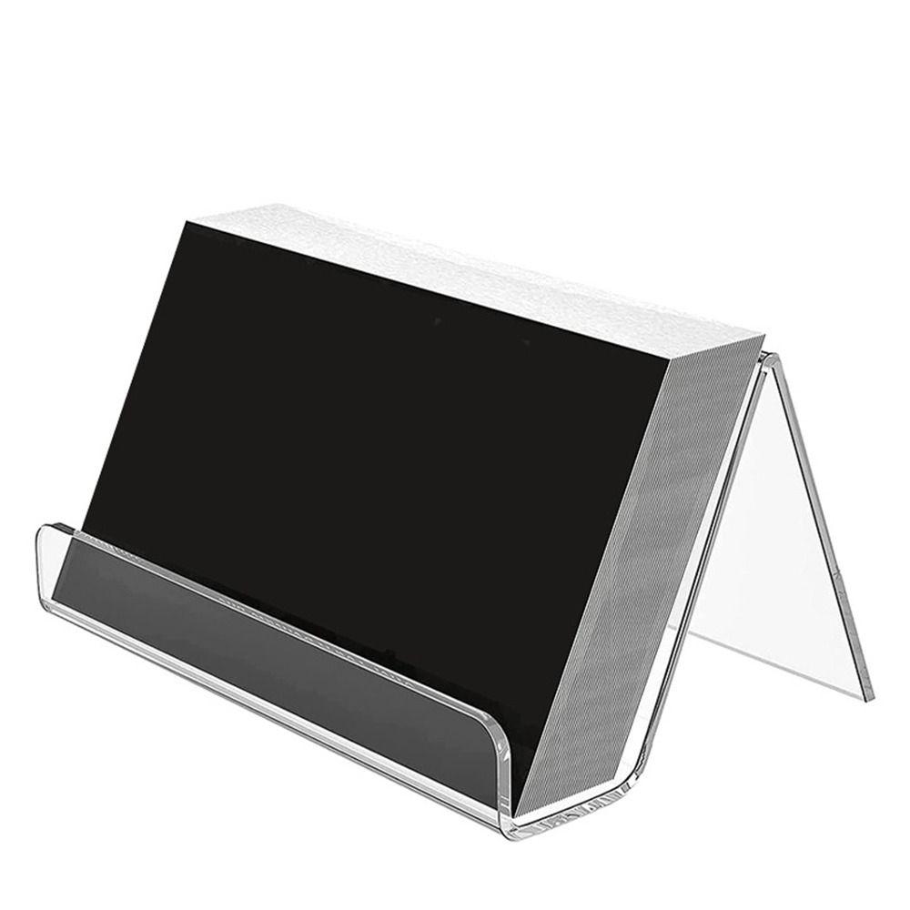 High Quality Acrylic Book Holder Multi Functional Transparent Bookend Portable Book Stand School Office
