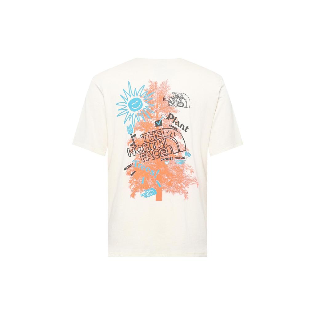 THE NORTH FACE T Shirt Unisex Ecru NF0A812D-AI0