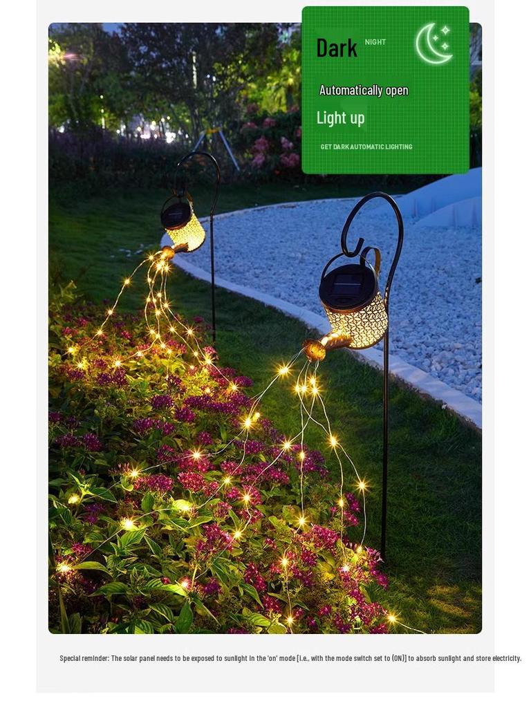 Waterproof Solar Hanging Light for Garden and Lawn Decor