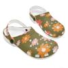 Cute Printed EVA Clogs Women Men Flexible Breathable Slip On Summer Sandals Casual Shoes Soft Sole Daily Walking Leisure Wear