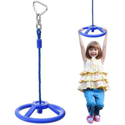 Wheel Obstacle 360 Degrees Rotating Joint, Swing Monkey Wheel for Warrior Obstacle Course, Spinner Swing Wheels for Outdoor&Indoor Playhouse