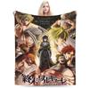 Anime Record Of Ragnarok Blankets Fleece  Cozy Ultra-Soft Throw Blanket for Sofa Plush Thin Quilt
