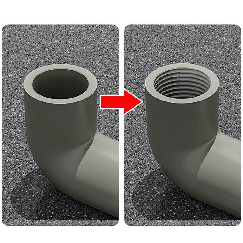 Pvc Pipe Threader Kit Pipe Threader Pipe Round Die 4/6 Points Ppr Water Pipe Internal Thread Opener