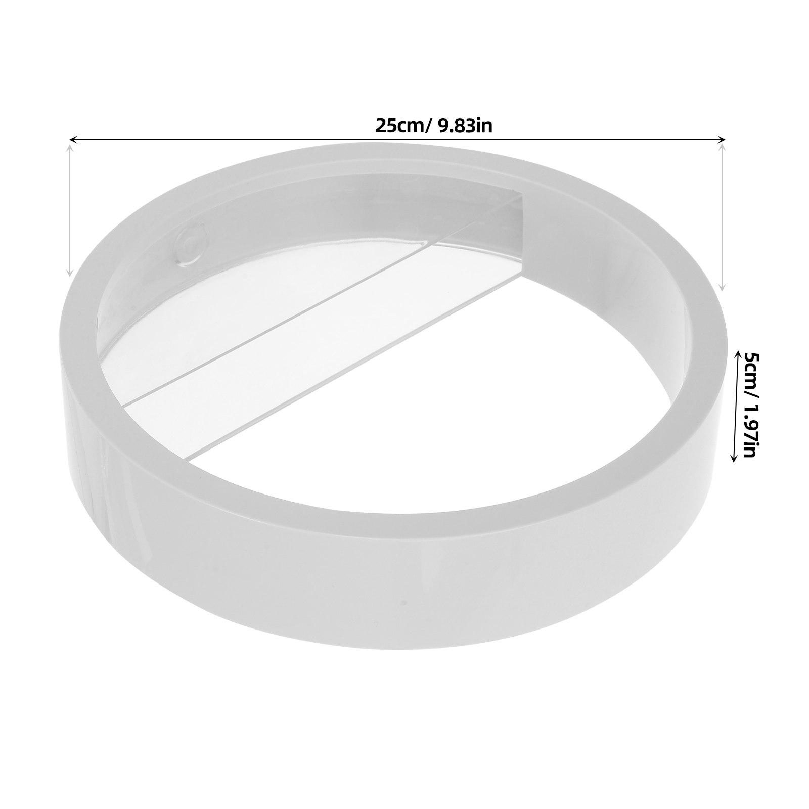 

1pc Clear Wall Mounted Hydroponic Planter Hanging Indoor Planter For Succulents Aquatic Plants Round Wall Flower Vase Garden білий