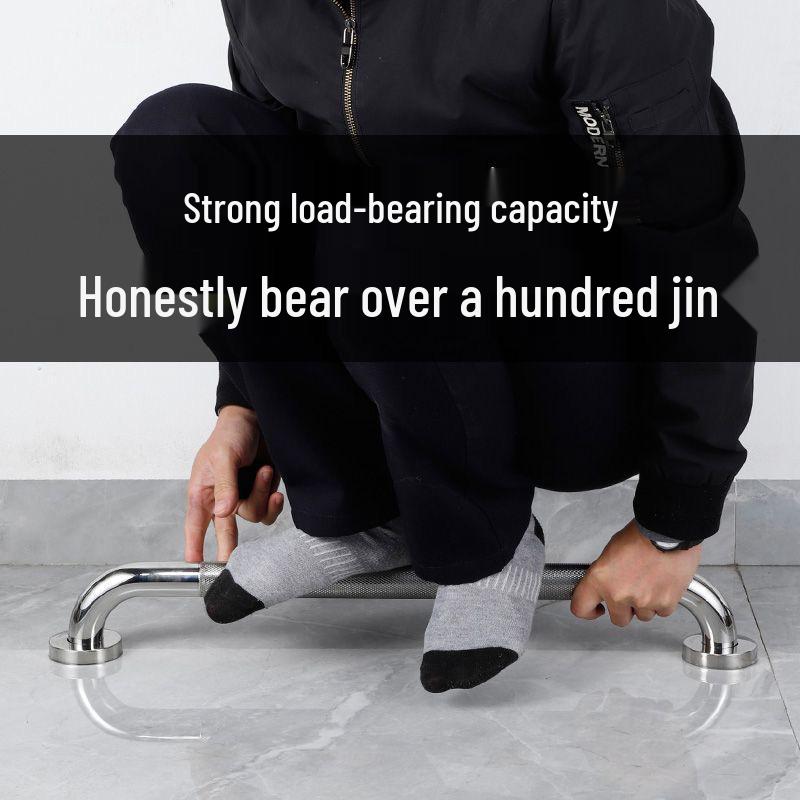 Stainless Steel Anti-Slip Bathroom Safety Grab Bar for Elderly and Disabled