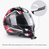 Motorcycle Helmet Chin Stand Mount Holder 360 Degree Rotation Bracket Compatible For Gopro10/9 Dji