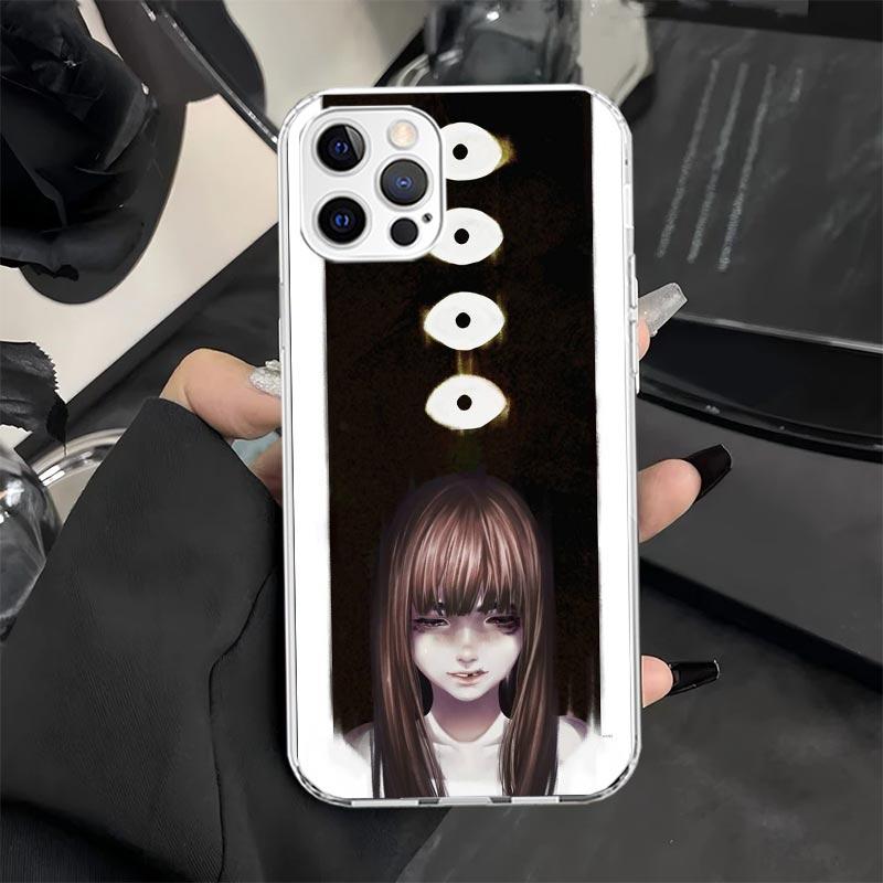 Oyasumi Punpun Phone Case for iPhone 11 12 13 Mini 14 15 Plus 16 Pro Max 17 Air 16E 7 8 SE 17ProMax Soft Fundas Cover 11 12 13 M