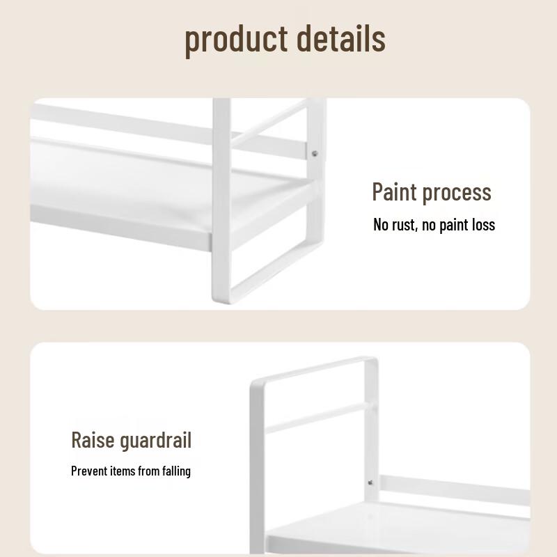 Yunshuang 3-Tier Adjustable Kitchen Countertop Organizer