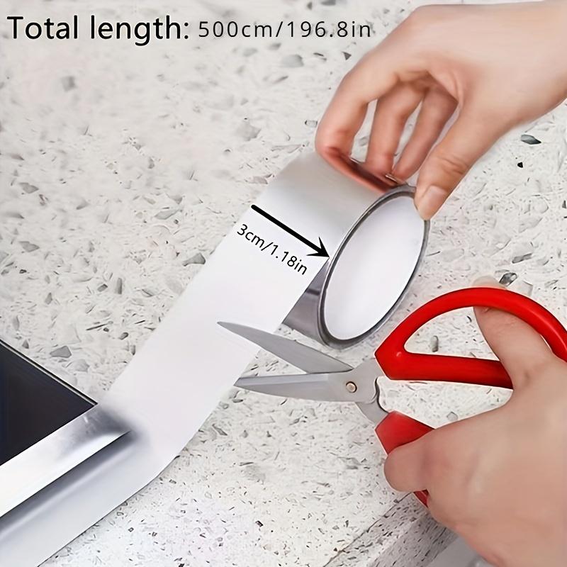 Self-adhesive Waterproof Foil Tape Perfect For Kitchen, Bathroom Shower And Toilet Edges
