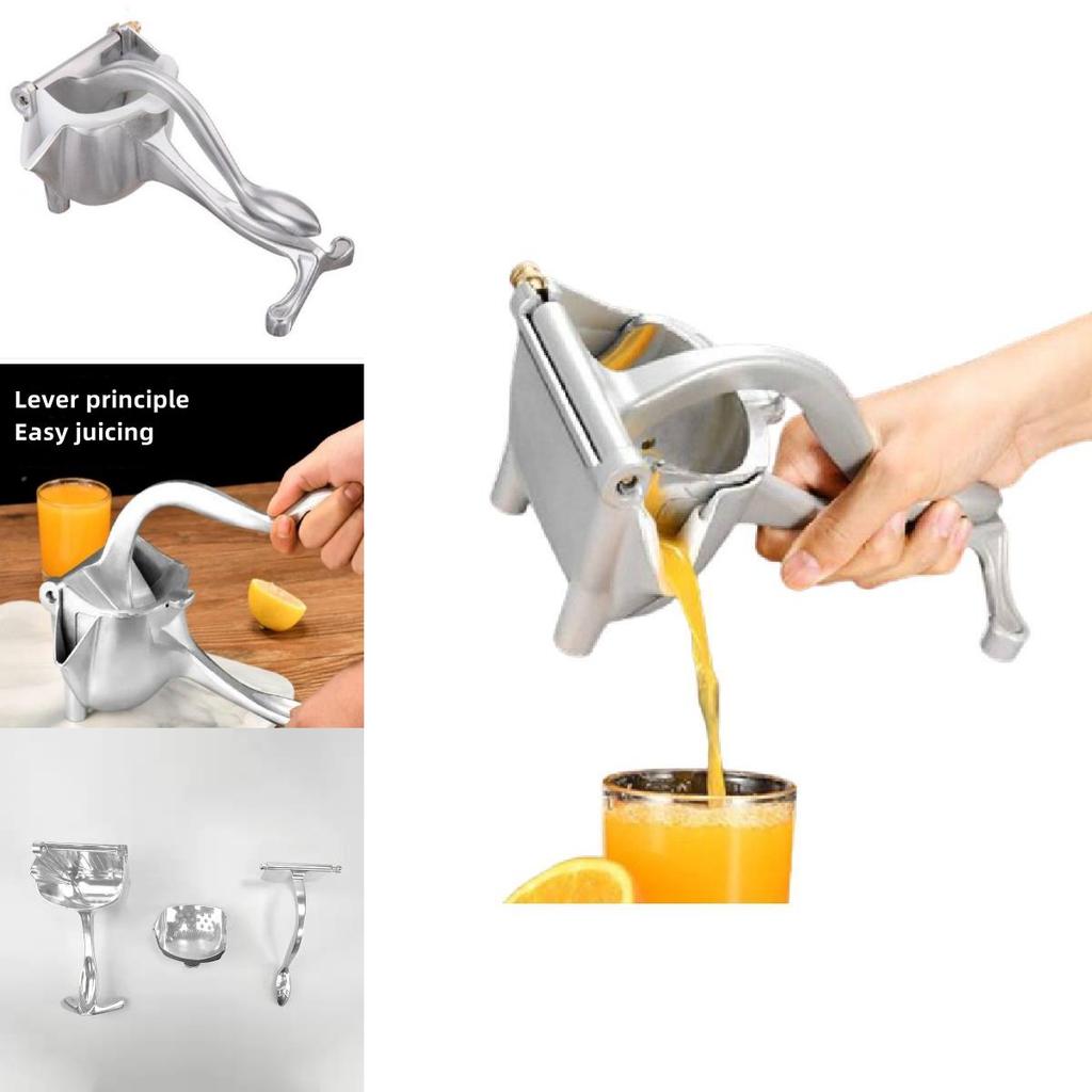 Manuell juicepress av premiumkvalitet i aluminiumlegering för enkel och rolig pressning av citrusfrukter