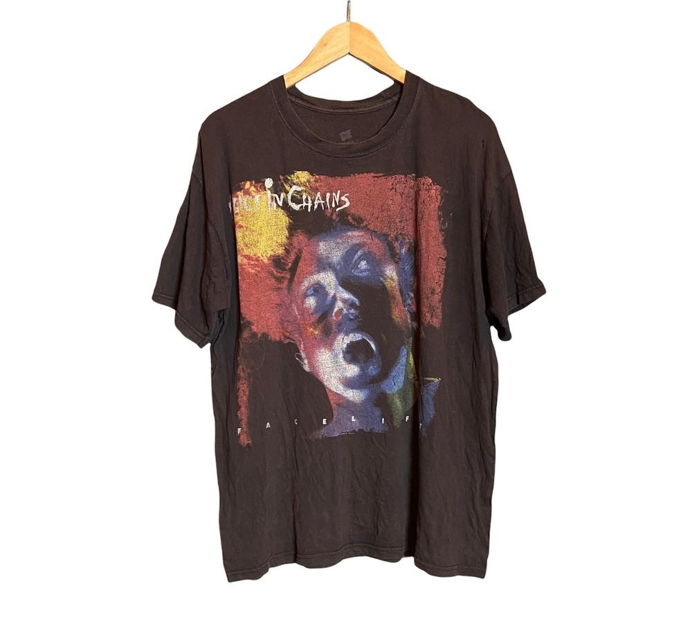 

Alice In Chains Facelift 90s Concert Tour T shirt Dark chocolate S5XL Unisex T-Shirt XL