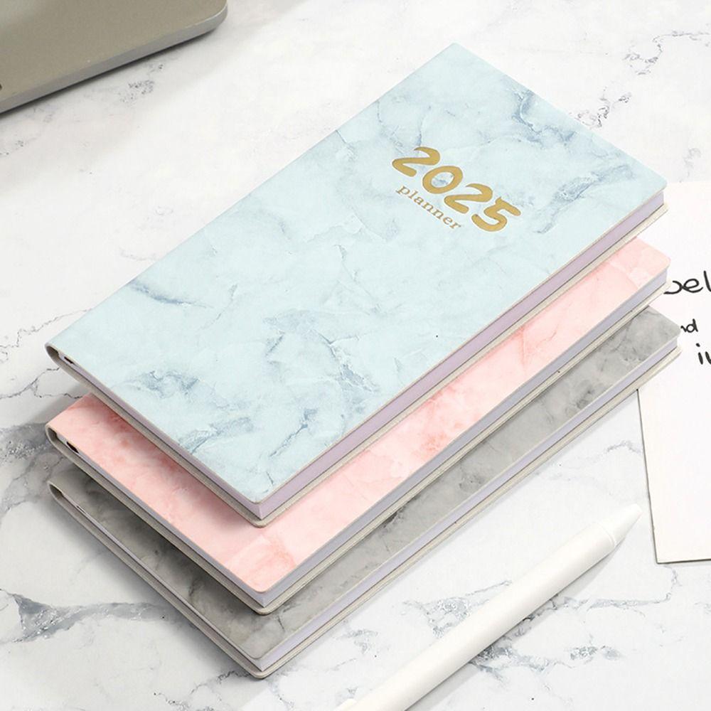Wear-resistant 2025 Daily Planner Thick Paper Personal Journal Premium Lined Notebook  Work