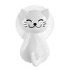 White Cat Suction Cup Hook