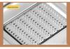 304 Food Grade Stainless Steel Multi-Purpose Basin for Rice, Vegetables & Fruits with Punching Sieve and Slanted Bottom