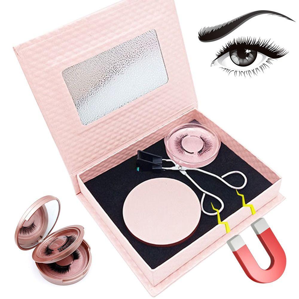 

Легко наносите натуральные длинные пять магнитов, магнитные ресницы, набор магнитных накладных ресниц, водонепроницаемые