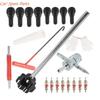 Y4UA Portable 22pcs Tire Repair set Corrosion Resistant Valves Cores  Removal for Car & Outdoor Enthusiasts Facing Emergencies