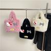 Cartoon Plush Kitty Tote Bag Outing Handbag Storage Bag Versatile Tote Bag Commuter Shoulder Handbag New Cute Girly Pouch