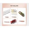 10pcs 15mm with Zircon Gold Silver Color Earring Hooks Leverback Open Loop DIY Earring Clips Clasp Jewelry Making Accessories